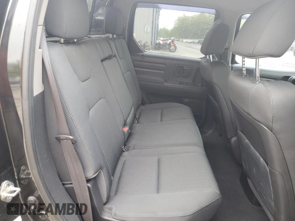 2013 Honda Ridgeline Sport with VIN 5FPYK1F72DB016478, listed as a Copart auction lot 55953095 with 163,435 mi miles and Salvage title. Bid and sale history available at DreamBid. Image 10.