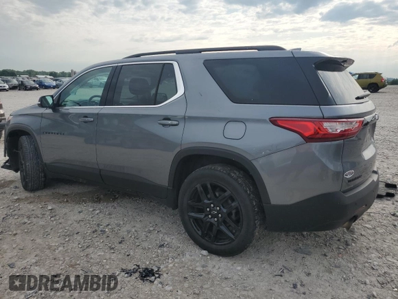 2021 Chevrolet Traverse LT Cloth with VIN 1GNERGKWXMJ208657, listed as a Copart auction lot 61564725 with 52,135 mi miles and Salvage title. Bid and sale history available at DreamBid. Image 2.