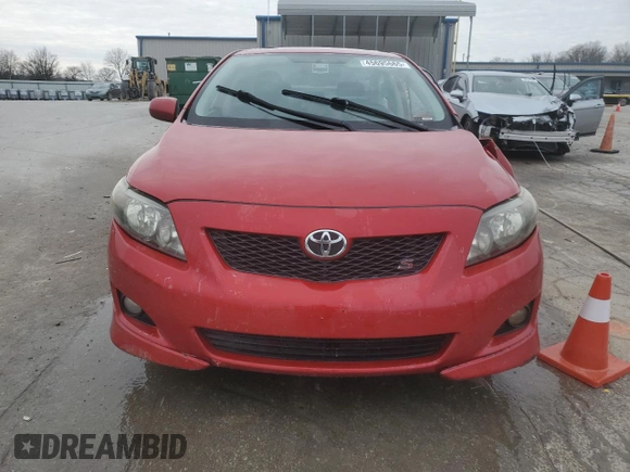 2010 Toyota Corolla with VIN 1NXBU4EE9AZ370913, listed as a Copart auction lot 45695665 with Not provided miles and Salvage title. Bid and sale history available at DreamBid. Image 5.
