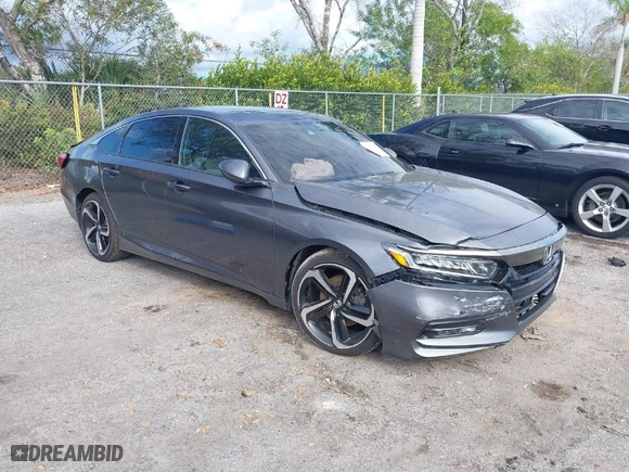 2020 Honda Accord Sedan Sport with VIN 1HGCV1F3XLA138506, listed as a IAAI auction lot 41175205 with 94,261 mi miles. Bid and sale history available at carsss.com. Image 1.