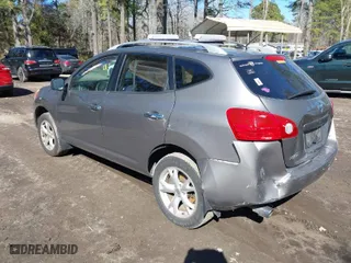 2010 Nissan Rogue S with VIN JN8AS5MT5AW005827, listed as a IAAI auction lot 41655194 with 146,567 mi miles. Bid and sale history available at carsss.com. Image 3.