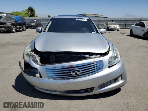 2007 Infiniti G35 Journey with VIN JNKBV61EX7M715361, listed as a Copart auction lot 68190604 with 176,632 mi miles and Salvage Title. Bid and sale history available at DreamBid. Image 5.