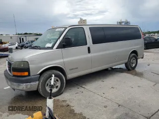 2006 GMC Savana z VIN 1GJHG39U561142202, wystawiony jako Copart lot #61225335 z przebiegiem 142 186 mil mil oraz Szkoda całkowita • Salvage title. Historia ofert i sprzedaży dostępna na DreamBid. Obrazek 1.