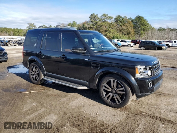 2016 Land Rover LR4 HSE Lux z VIN SALAK2V64GA828945, wystawiony jako Copart lot #84740554 z przebiegiem 108 135 mil mil oraz Szkoda całkowita • Salvage title. Historia ofert i sprzedaży dostępna na DreamBid. Obrazek 4.