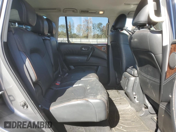 2020 Nissan Armada SV with VIN JN8AY2ND1LX017815, listed as a Copart auction lot 76113454 with 112,407 mi miles and Salvage Title. Bid and sale history available at carsss.com. Image 12.