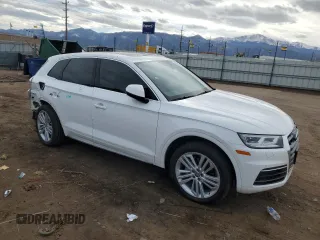 2018 Audi Q5 Premium Plus with VIN WA1BNAFY2J2239773, listed as a Copart auction lot 49991785 with 69,763 mi miles and Salvage Title. Bid and sale history available at carsss.com. Image 4.
