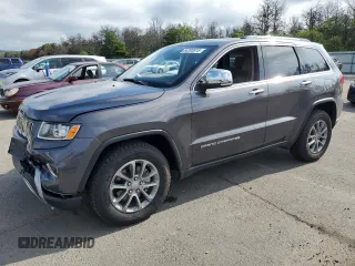 2016 Jeep Grand Cherokee Limited with VIN 1C4RJFBG2GC457581, listed as a Copart auction lot 64200815 with 71,808 mi miles and Salvage title. Bid and sale history available at DreamBid. Image 1.