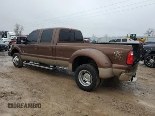 2012 Ford F-350 XL with VIN 1FT8W3DT8CEA79884, listed as a Copart auction lot 42597905 with 256,009 mi miles and Salvage Title. Bid and sale history available at DreamBid. Image 2.