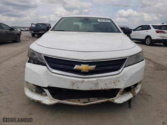 2014 Chevrolet Impala LS with VIN 2G11Y5SL2E9236527, listed as a Copart auction lot 50919955 with 91,128 mi miles and Salvage Title. Bid and sale history available at carsss.com. Image 5.