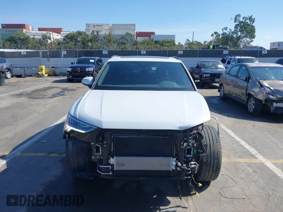 2021 Audi Q3 S line Premium Plus with VIN WA1EECF31M1063905, listed as a IAAI auction lot 41588919 with 31,739 mi miles and . Bid and sale history available at DreamBid. Image 10.
