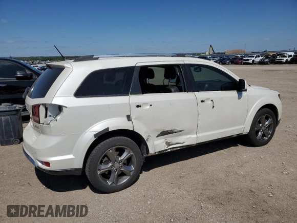 2016 Dodge Journey Crossroad Plus with VIN 3C4PDDGG9GT150425, listed as a Copart auction lot 57833925 with 151,998 mi miles and Clean title. Bid and sale history available at DreamBid. Image 3.