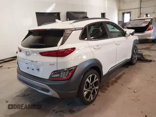 2023 Hyundai Kona Limited with VIN KM8K53A34PU007861, listed as a IAAI auction lot 41003035 with 5,759 mi miles. Bid and sale history available at carsss.com. Image 4.