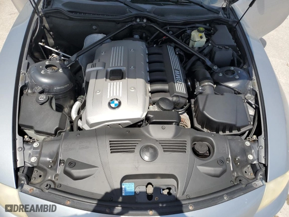 2006 BMW Z4 3.0si with VIN 4USBU53506LX00605, listed as a Copart auction lot 66782174 with 102,591 mi miles and Salvage Title. Bid and sale history available at carsss.com. Image 11.