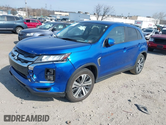 2021 Mitsubishi Outlander Sport SE with VIN JA4APVAU4MU029461, listed as a IAAI auction lot 41902731 with 32,016 mi miles. Bid and sale history available at carsss.com. Image 17.