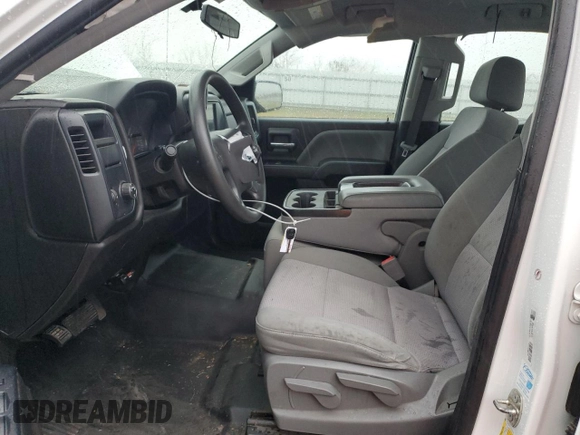 2018 Chevrolet Silverado 1500 Work Truck with VIN 1GCRCNEC3JZ330209, listed as a Copart auction lot 44795775 with 0 mi miles and Salvage Title. Bid and sale history available at carsss.com. Image 7.