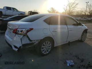 2019 Nissan Sentra S with VIN 3N1AB7AP5KY447017, listed as a Copart auction lot 48408675 with 176,554 mi miles and Salvage Title. Bid and sale history available at DreamBid. Image 3.