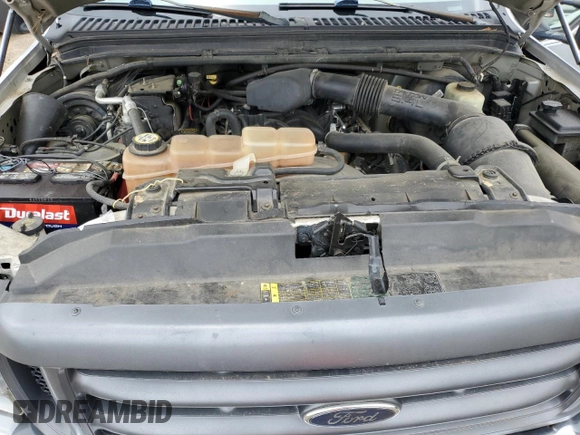 2004 Ford F-250 XL with VIN 1FTNW21L94EE03900, listed as a Copart auction lot 57838765 with 185,837 mi miles and Salvage title. Bid and sale history available at DreamBid. Image 11.