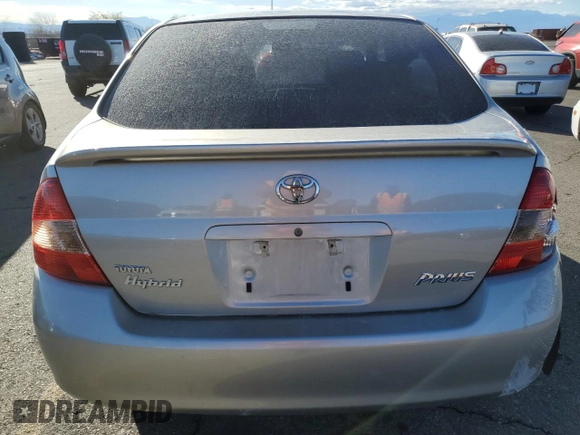 2002 Toyota Prius with VIN JT2BK18U720062491, listed as a Copart auction lot 82690874 with 94,865 mi miles and Salvage Title. Bid and sale history available at carsss.com. Image 6.