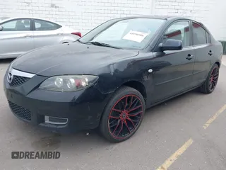2008 Mazda Mazda3 i Touring Value with VIN JM1BK32G081859691, listed as a IAAI auction lot 41896986 with 277,281 mi miles. Bid and sale history available at carsss.com. Image 2.