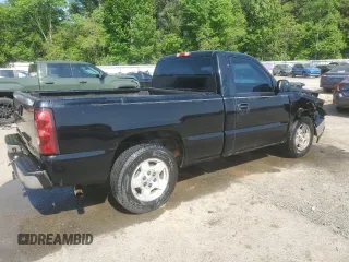 2006 Chevrolet Silverado 1500 Work Truck with VIN 3GCEC14X46G233569, listed as a Copart auction lot 53571885 with 186,342 mi miles and Salvage Title. Bid and sale history available at carsss.com. Image 3.