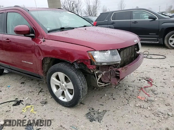 2015 Jeep Compass High Altitude Edition with VIN 1C4NJDEB4FD120048, listed as a Copart auction lot 52101005 with 143,888 mi miles and Clean Title. Bid and sale history available at carsss.com. Image 14.