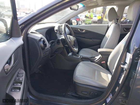 2021 Hyundai Kona Limited with VIN KM8K3CA58MU750686, listed as a IAAI auction lot 41591657 with 63,450 mi miles. Bid and sale history available at carsss.com. Image 5.