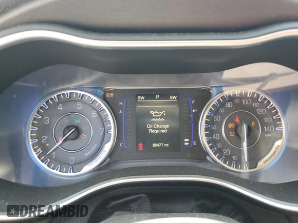 2016 Chrysler 200 Limited with VIN 1C3CCCAB8GN120619, listed as a Copart auction lot 52899345 with 85,477 mi miles and Clean Title. Bid and sale history available at carsss.com. Image 9.