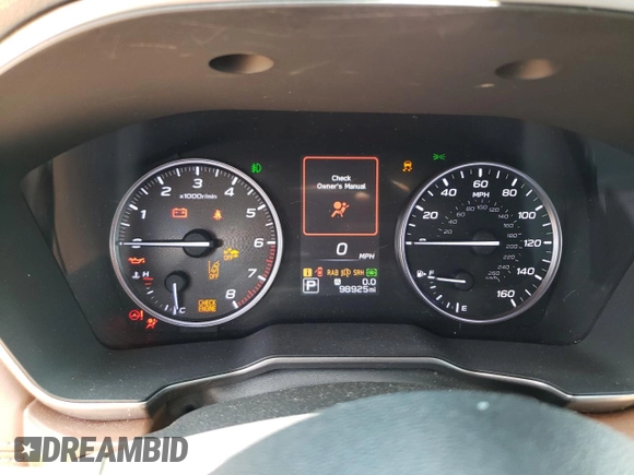 2020 Subaru Outback Touring z VIN 4S4BTAPC5L3211957, wystawiony jako Copart lot #63934715 z przebiegiem 98 925 mil mil oraz Szkoda całkowita • Salvage title. Historia ofert i sprzedaży dostępna na DreamBid. Obrazek 9.