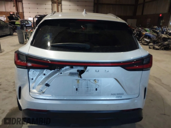 2024 Lexus NX with VIN 2T2AGCEZ0RC034530, listed as a IAAI auction lot 41321737 with 41,875 mi miles. Bid and sale history available at carsss.com. Image 16.