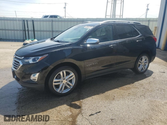 2018 Chevrolet Equinox Premier with VIN 2GNAXWEX7J6314429, listed as a Copart auction lot 51079945 with 79,044 mi miles and Clean Title. Bid and sale history available at carsss.com. Image 1.