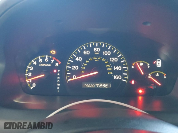 2005 Honda Accord LX with VIN 1HGCM66375A066635, listed as a Copart auction lot 46114795 with 175,620 mi miles and Salvage title. Bid and sale history available at DreamBid. Image 9.