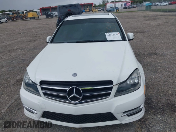 2014 Mercedes-Benz C 250 Sport with VIN WDDGF4HBXEA941179, listed as a IAAI auction lot 42015129 with 76,684 mi miles and . Bid and sale history available at carsss.com. Image 6.