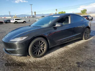 2024 Tesla Model 3 with VIN 5YJ3E1EA5RF738574, listed as a Copart auction lot 48425325 with 9,423 mi miles and Salvage Title. Bid and sale history available at DreamBid. Image 1.
