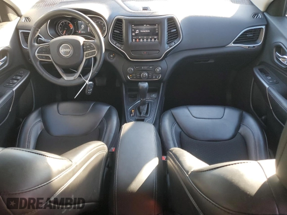 2019 Jeep Cherokee Latitude Plus with VIN 1C4PJLLX3KD130128, listed as a Copart auction lot 42393545 with 108,472 mi miles and Salvage Title. Bid and sale history available at DreamBid. Image 8.