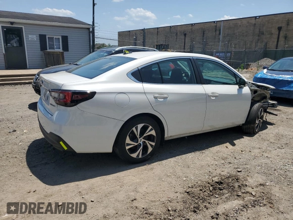 2022 Subaru Legacy Premium with VIN 4S3BWAD65N3006992, listed as a Copart auction lot 61456455 with 15,271 mi miles and Salvage title. Bid and sale history available at DreamBid. Image 3.