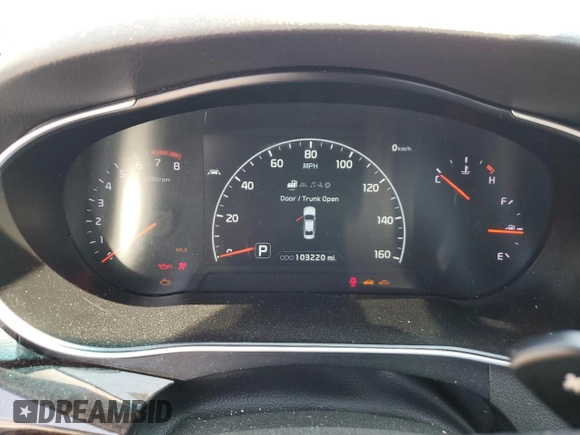 2015 Kia Cadenza Premium with VIN KNALN4D72F5174254, listed as a Copart auction lot 72130824 with 103,220 mi miles and Salvage Title. Bid and sale history available at carsss.com. Image 9.