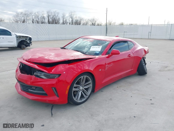 2017 Chevrolet Camaro 2LT with VIN 1G1FD1RS9H0171021, listed as a IAAI auction lot 41571765 with 1 mi miles. Bid and sale history available at carsss.com. Image 17.