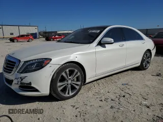 2014 Mercedes-Benz S-Class S 550 with VIN WDDUG8FB4EA056227, listed as a Copart auction lot 89217285 with 116,329 mi miles and Salvage Title. Bid and sale history available at carsss.com. Image 1.