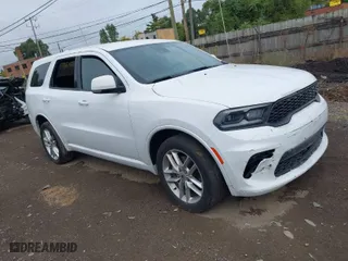 2022 Dodge Durango GT Plus with VIN 1C4RDJDG0NC182622, listed as a IAAI auction lot 40403323 with 44,637 mi miles. Bid and sale history available at carsss.com. Image 1.