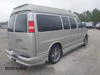 2006 Chevrolet Express Passenger with VIN 1GBFG15T161152066, listed as a IAAI auction lot 41734299 with 95,443 mi miles and . Bid and sale history available at DreamBid. Image 4.