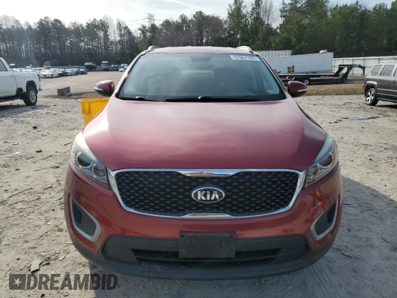 2017 Kia Sorento LX with VIN 5XYPGDA36HG262069, listed as a Copart auction lot 47067165 with 130,733 mi miles and Salvage Title. Bid and sale history available at carsss.com. Image 5.