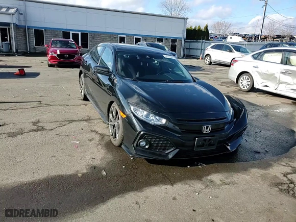 2019 Honda Civic Hatchback Sport with VIN SHHFK7G41KU222409, listed as a Copart auction lot 84746244 with 31,637 mi miles and Salvage Title. Bid and sale history available at carsss.com. Image 11.