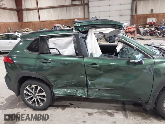 2022 Toyota Corolla Cross XLE with VIN 7MUDAABG9NV043308, listed as a IAAI auction lot 42467615 with 45,502 mi miles and . Bid and sale history available at DreamBid. Image 11.