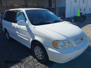 2004 Kia Sedona LX with VIN KNDUP131046577380, listed as a IAAI auction lot 41468710 with 138,451 mi miles and . Bid and sale history available at DreamBid. Image 1.