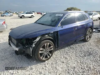 2018 Audi SQ5 Prestige with VIN WA1C4AFY6J2024887, listed as a Copart auction lot 69635524 with 71,905 mi miles and Salvage Title. Bid and sale history available at DreamBid. Image 1.