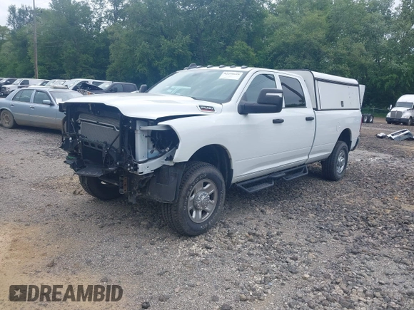 2024 Ram 2500 Tradesman with VIN 3C6UR5HJ8RG288173, listed as a IAAI auction lot 42290610 with 5,757 mi miles and . Bid and sale history available at DreamBid. Image 2.