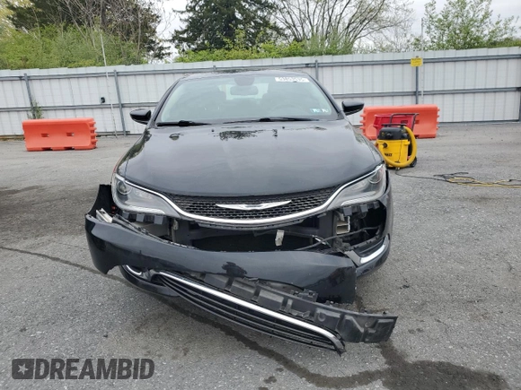 2015 Chrysler 200 Limited with VIN 1C3CCCAB9FN697612, listed as a Copart auction lot 53853535 with 143,761 mi miles and Salvage Title. Bid and sale history available at DreamBid. Image 5.