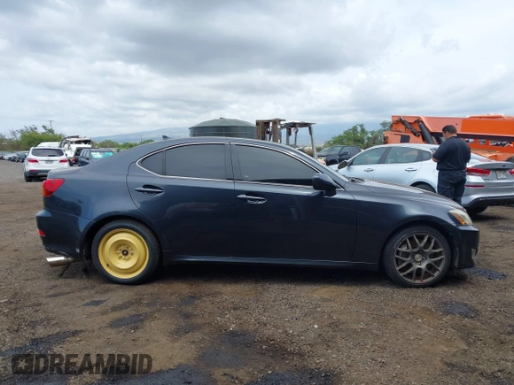 2007 Lexus IS 350 with VIN JTHBE262472012132, listed as a IAAI auction lot 42111719 with 103,663 mi miles and . Bid and sale history available at DreamBid. Image 13.