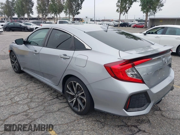 2018 Honda Civic Si with VIN 2HGFC1E50JH708274, listed as a IAAI auction lot 42034872 with 48,551 mi miles and . Bid and sale history available at DreamBid. Image 3.