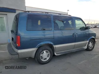 2002 Chevrolet Astro with VIN 1GNDM19X22B145342, listed as a Copart auction lot 43203415 with 212,976 mi miles and Salvage Title. Bid and sale history available at carsss.com. Image 3.